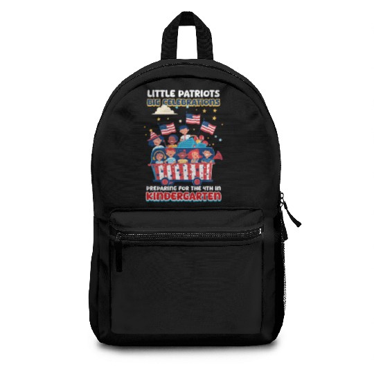 Kindergarten Teacher Patriots Big Celebrations Backpacks