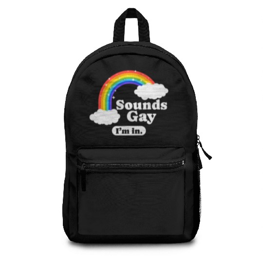Gender Lesbians, Gays, Trans, Queer Outfit Rainbow Backpacks