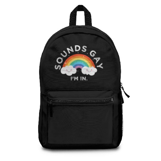 Gender Lesbians, Gays, Trans, Queer Outfit Rainbow Backpacks