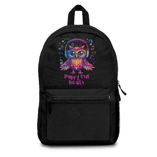 Happy Owl Beats Backpacks