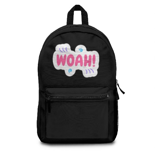 woah surprise Backpacks