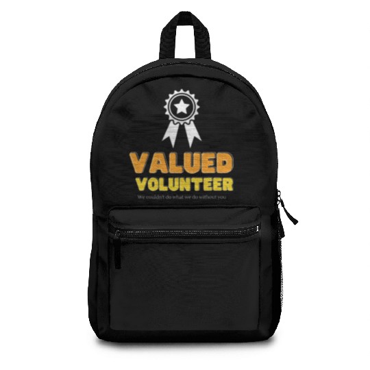 Volunteer Appreciation Ribbon Backpacks