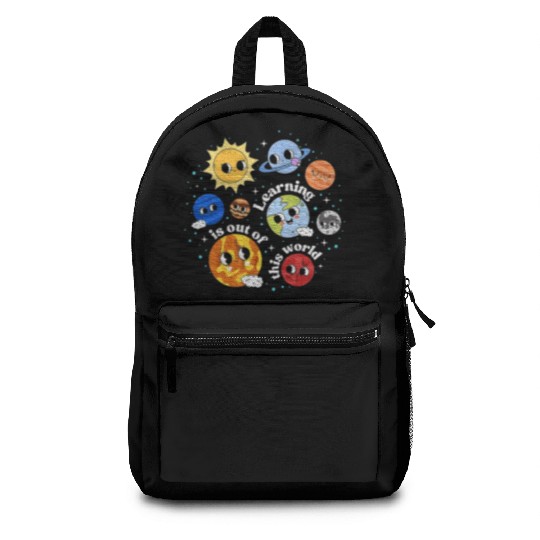 Solar System Learning Science Teacher Backpacks