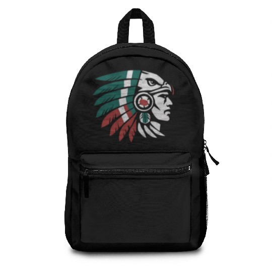 Aztec Warrior Indigenous Mexican Aztec Jaguar Backpacks