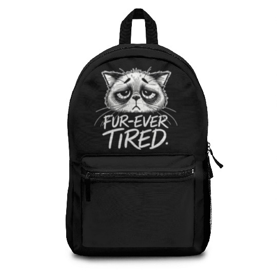 Gothic Emo Cat Design For Cat Lovers And Backpacks