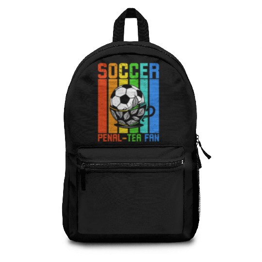 Soccer Penal-Tea Fan Backpacks