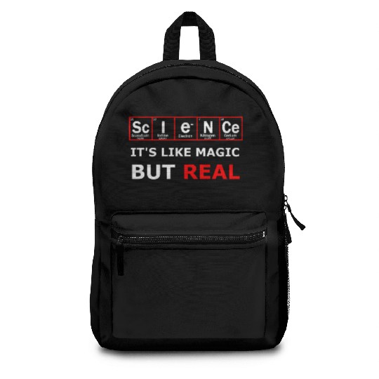 Science magic chemistry elements Backpacks
