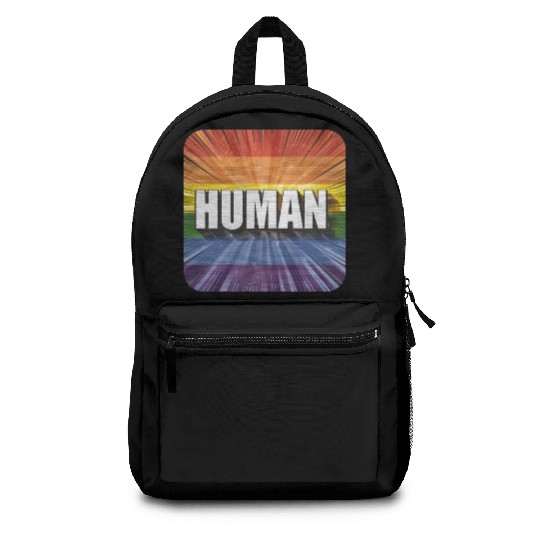 LGBTQ Human Backpacks