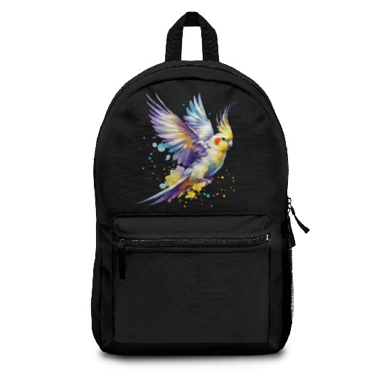 Cockatiel in Flight Backpacks