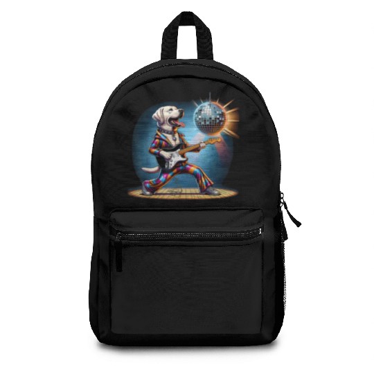 Disco Labrador Retriever dog Backpacks