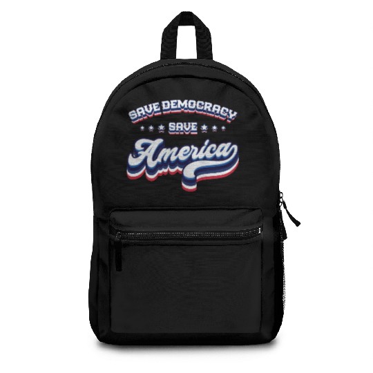 Save Democracy - 2024 Elections Backpacks
