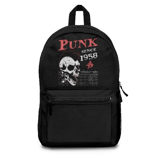 Punk Since 1958, Punks Not Dead, 66 Years Old and Backpacks