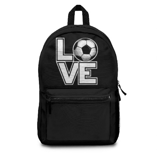 Futsal LOVE Funny Soccer Futsal Coach Backpacks