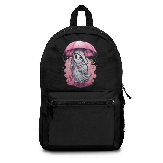 Ghost Tattoo Drawing Backpacks