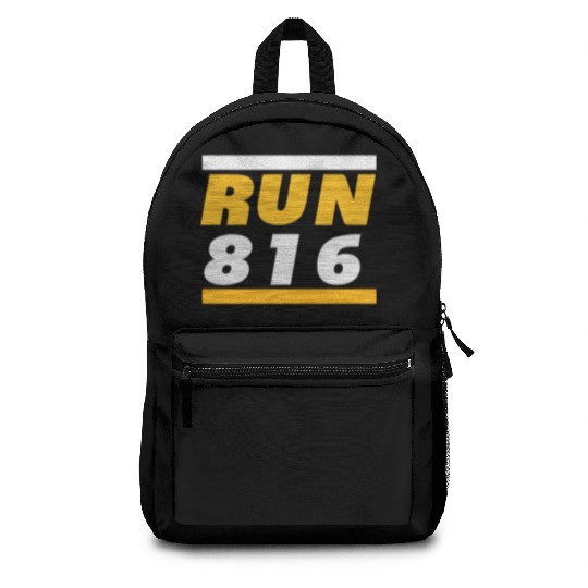 "RUN 816" Bold Athletic Runners fitness enthusiast Backpacks