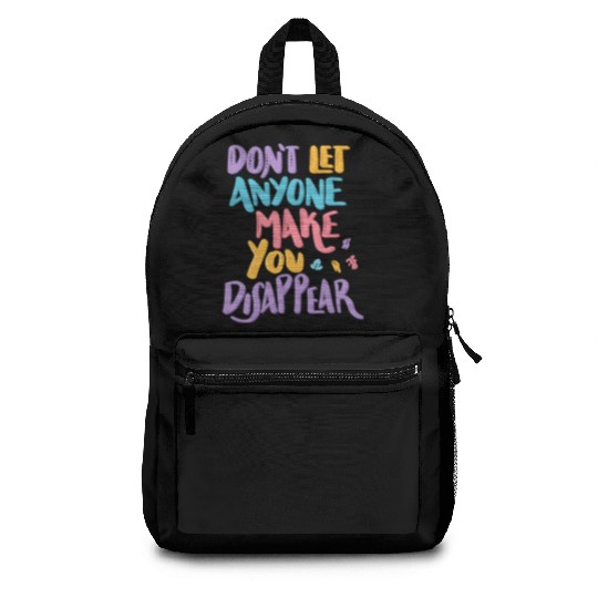 HEARTSTOPPER Quote Mr Ajayi Don t let anyone make Backpacks