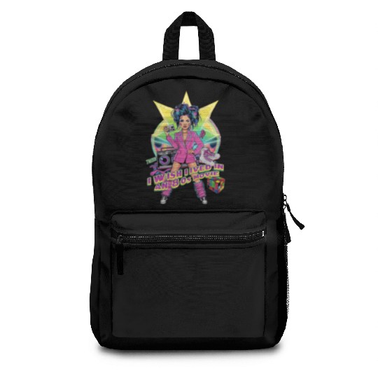 80s woman I wish I lived in an 80s movie Backpacks