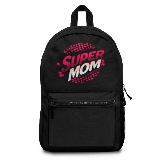 Super Mom gift for birthday mothers day Backpacks