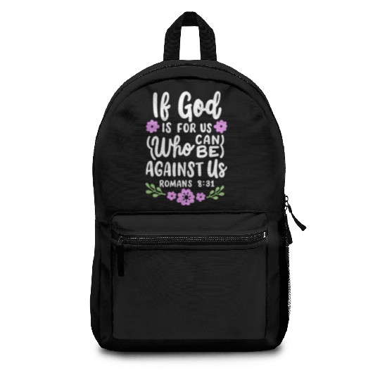 Christian Bible Verse Religious Backpacks