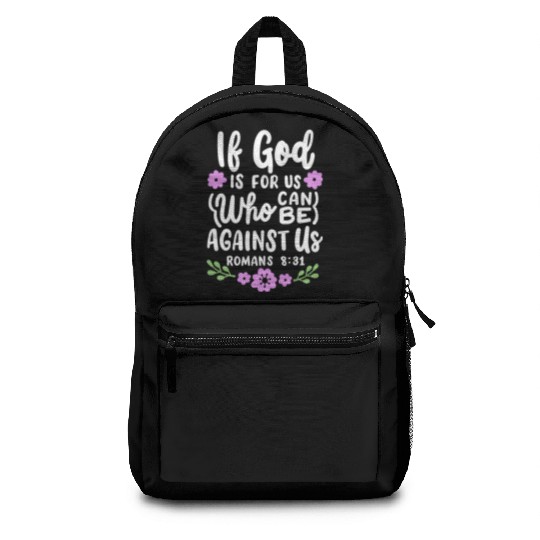Christian Bible Verse Religious Backpacks
