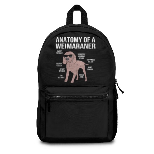 Dog With Sunglasses Anatomy Of A Weimaraner Backpacks