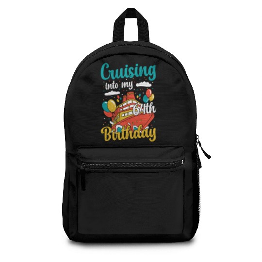 Cruising Into My 64th Birthday Cruise Vacation Backpacks