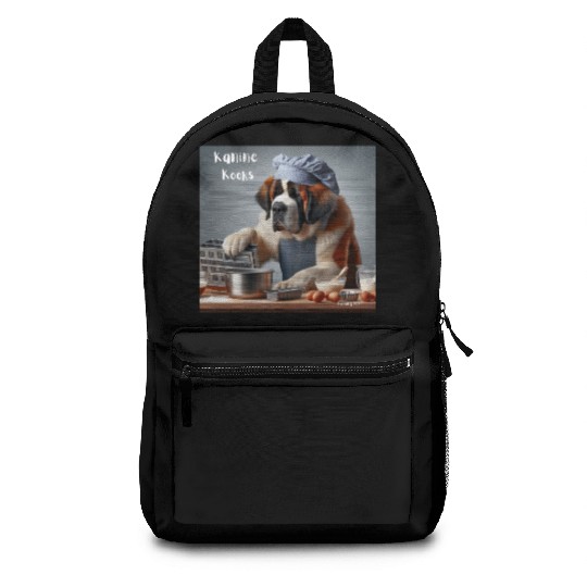 cool fun food dog Backpacks