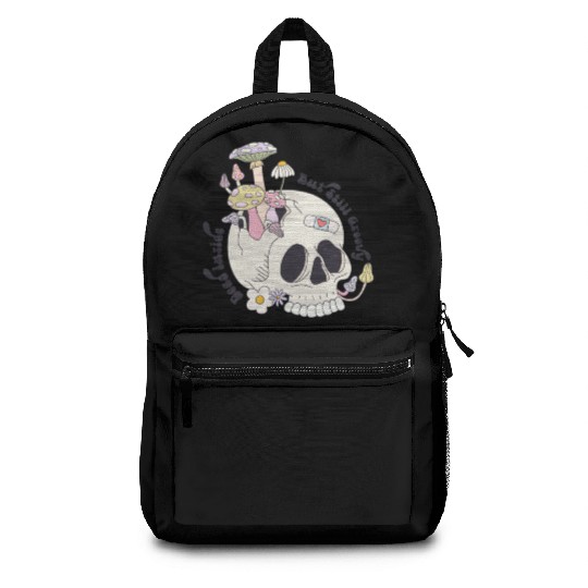 Dead Inside But Still Groovy Backpacks