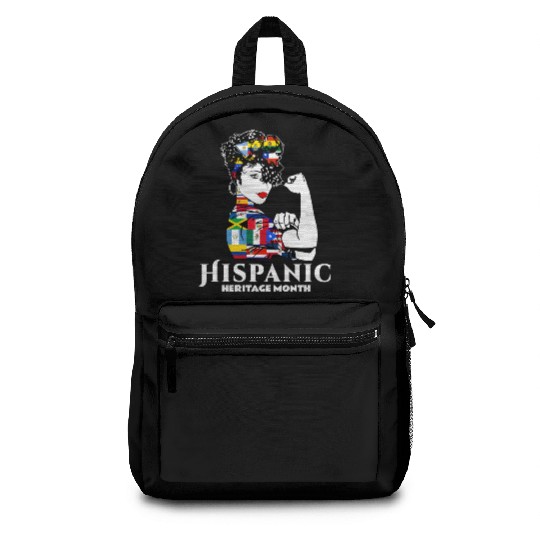 Hispanic Heritage Month Latino Countries Flag Backpacks