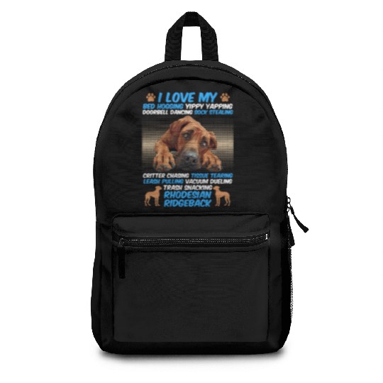 Ridgeback Owner I LOVE MY RHODESIAN RIDGEBACK Backpacks