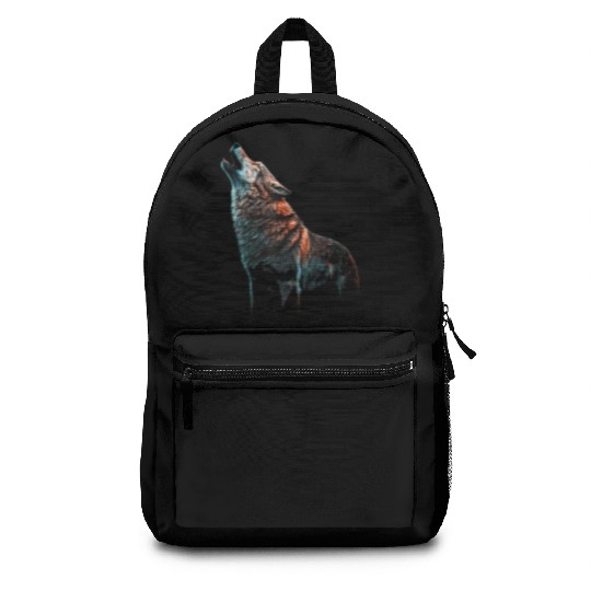 Howls Animal Print Lovers Backpacks