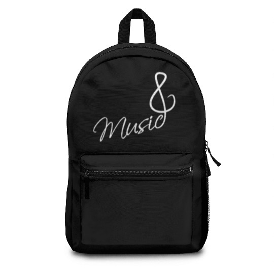 Music Clef Note French Violin Treble Musical Sound Backpacks