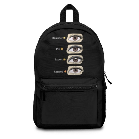 Realistic eye Art Backpacks