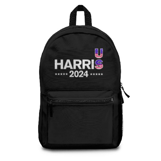 US Election 2024 Harris Backpacks