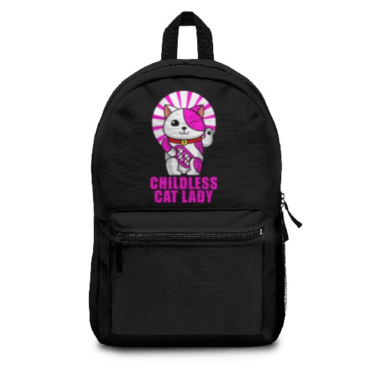 Childless Cat Lady Backpacks