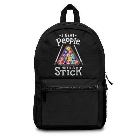 Billiards Pool Player Backpacks