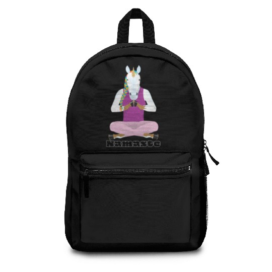 Yoga Unicorn Backpacks