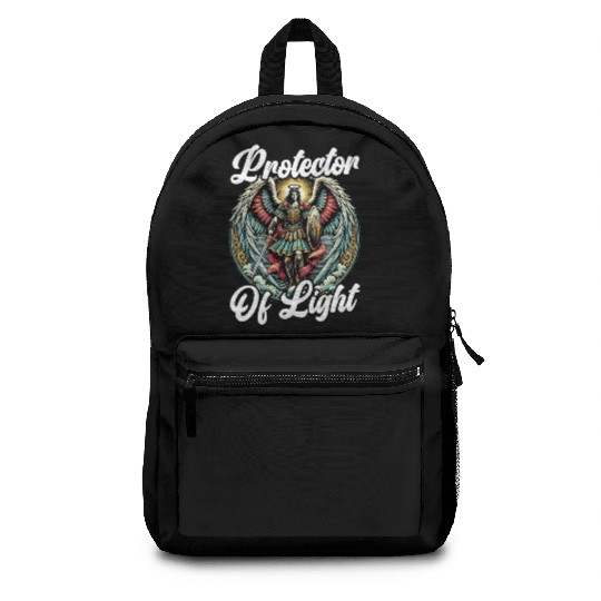 Archangel Michael Catholic Christianity Angel Backpacks