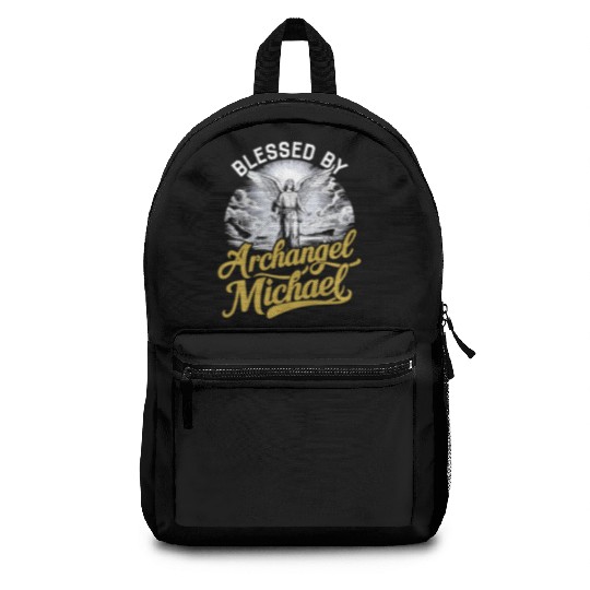 Archangel Michael Catholic Christianity Angel Backpacks