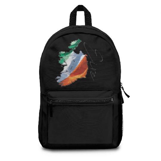 Ireland | Real Flag | Flag Map IR Backpacks