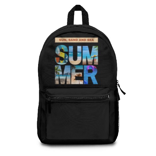Sun, Sand and Sea Summer outfits for men Backpacks