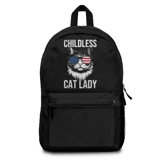 Childless Cat Lady Backpacks