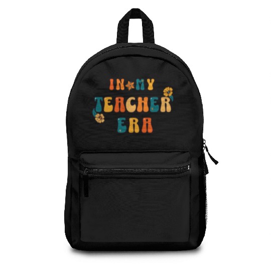 In My Teacher Era Retro Backpacks, Back to School