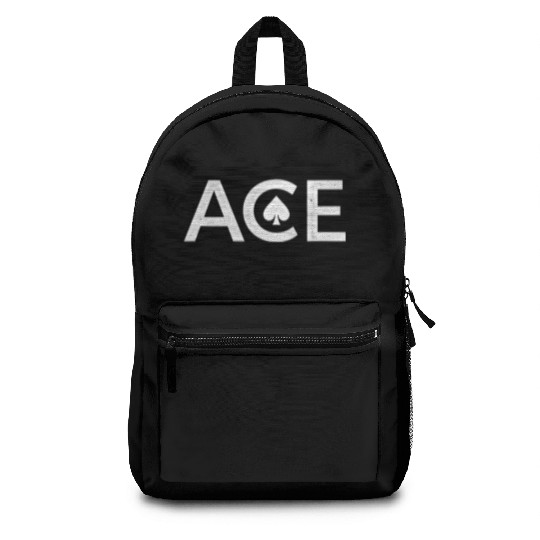 Ace of Spades Texas Hold'em Playing Card Poker Backpacks