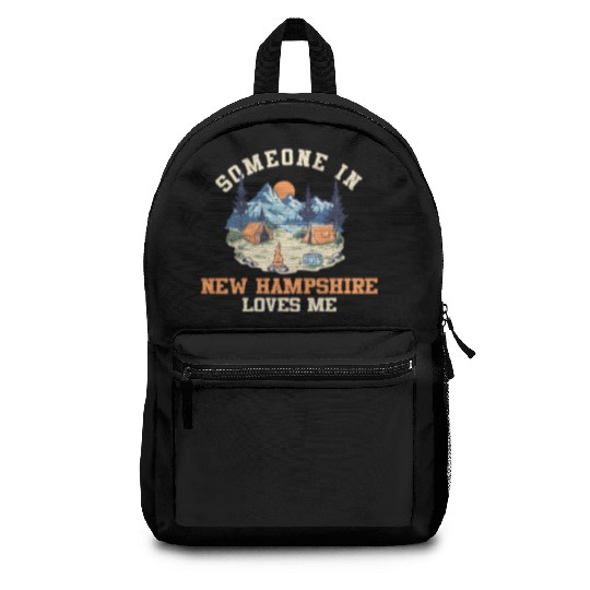 Someone In New Hampshire Loves Me Backpacks