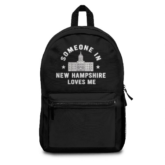 Someone In New Hampshire Loves Me Backpacks