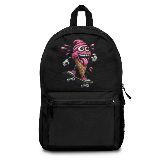 Crazy Skater Ice Cream Backpacks