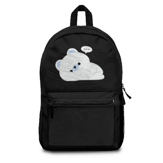 Tired Polar Bear Backpacks