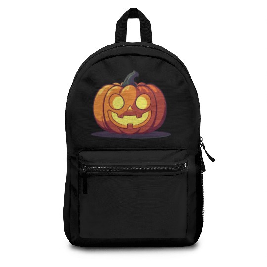 Happy Jack-o'-Lantern Pumpkin Backpacks