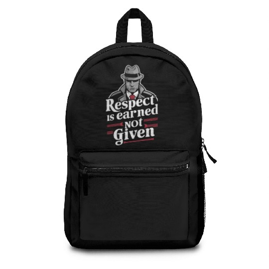 Mobster Gangster Mafia Organized Crime Boss Backpacks